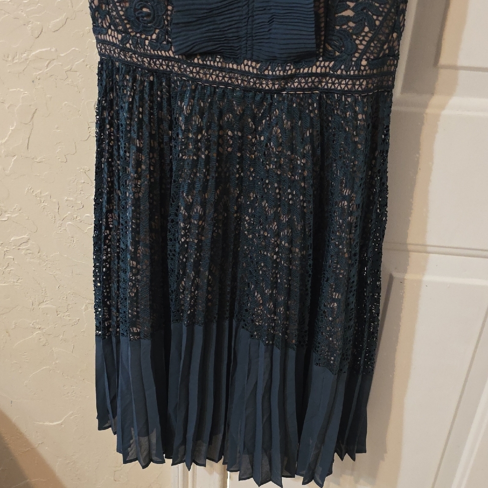 French Connection Teal Dress - Picture 6 of 12